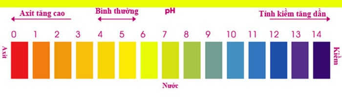 Độ pH trong dung dịch thủy canh